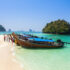 Tup Island beach between Phuket and Krabi in Thailand