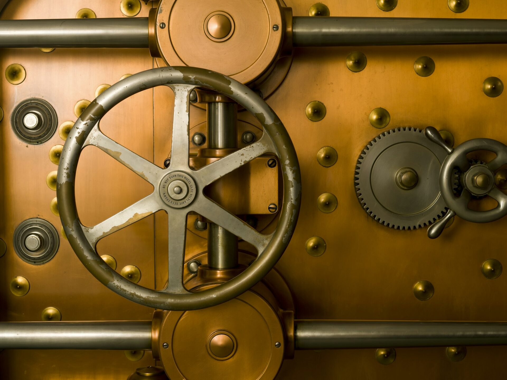 Tumbler Bank Vault Door