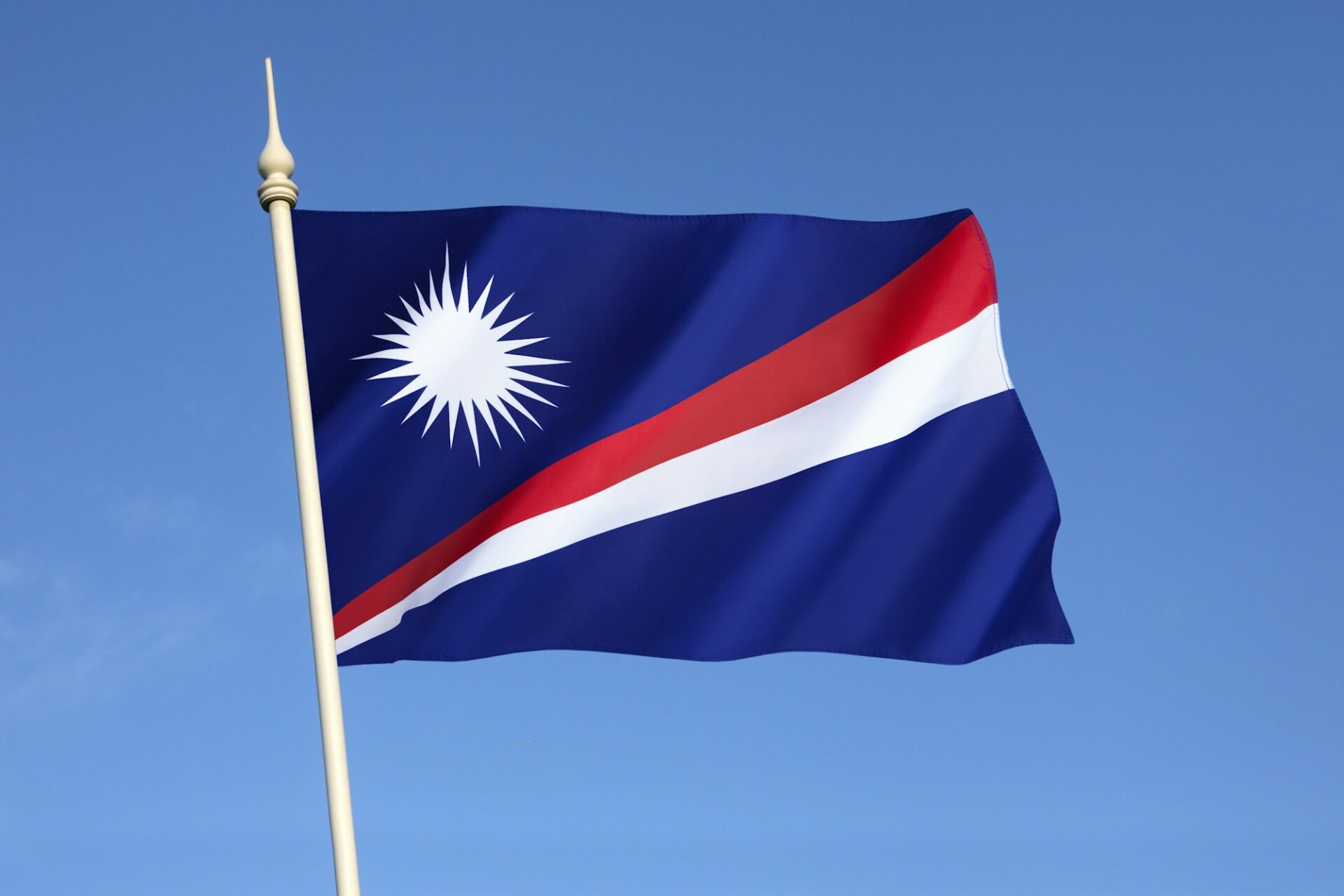 National Flag of the Marshall Islands