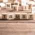 Trust word of wooden elements