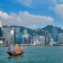 Hong Kong skyline. Hong Kong, China