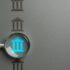 Bank research. Magnifying glass and a bank. Interest rates, investment opportunities