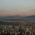 View over Tblisi at sunset