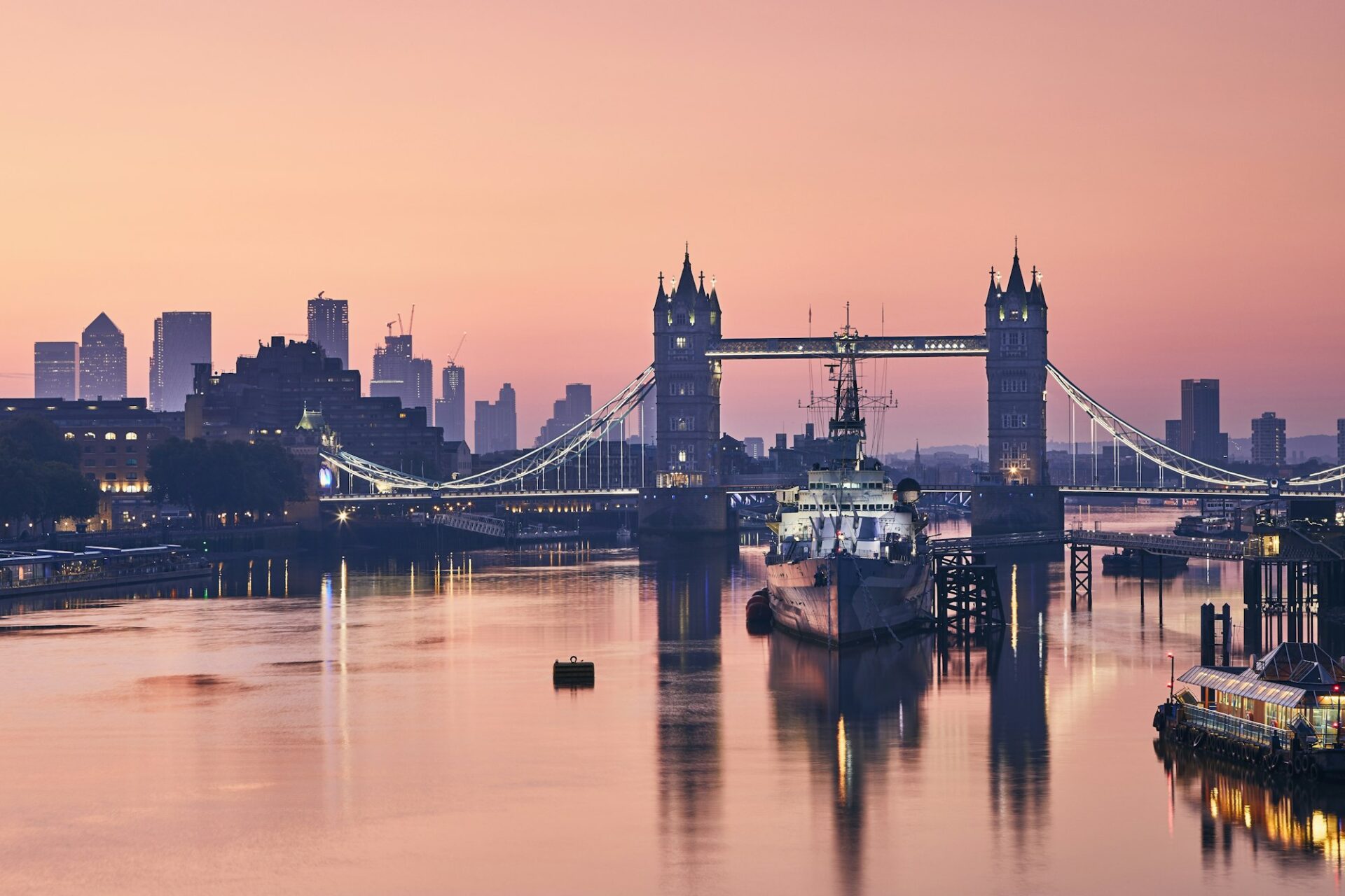 Skyline of London
